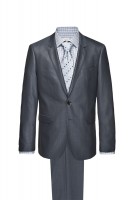 Traje Negro/Gris MDW